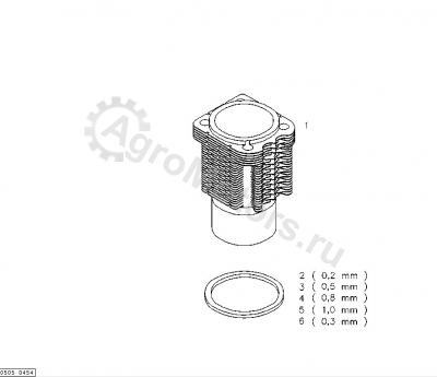 04231433 Шайба регулировочная Вид 1