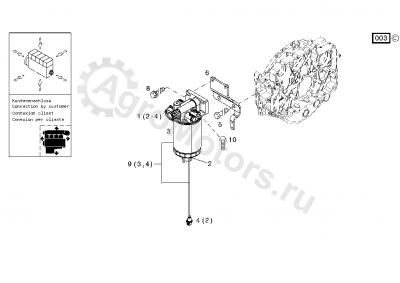 04504438 Фильтр топливный ORIGINAL DEUTZ Вид 2